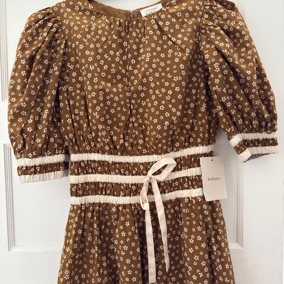 Bohme Brown Floral Dress - Picture 2 of 5